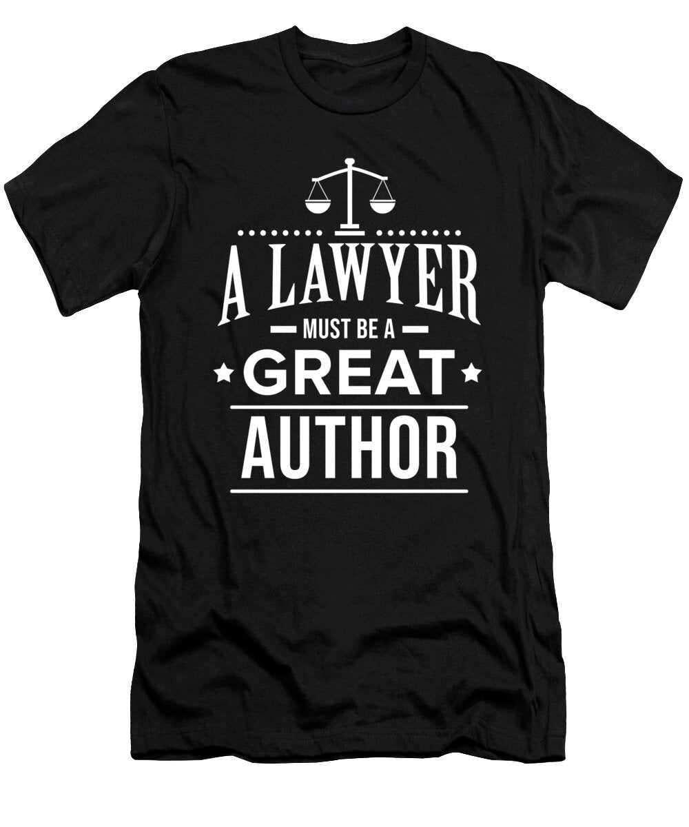 2 Lawyer Author Law Student Attorney Advocate Gift Teequeen2603 T-Shirt
