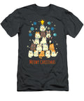 2 Let Me Check My Giveashitometer Nope Nothing Black Cat Sibainu T-Shirt