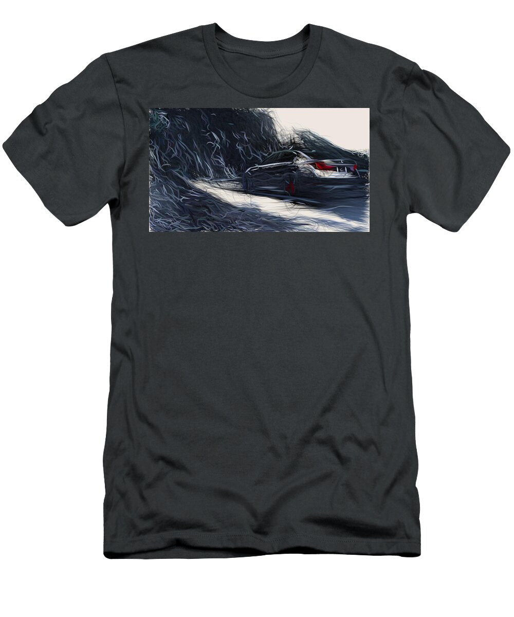 2 Lexus Gs 350 F Sport Supercharged Draw Carstoon Concept T-Shirt