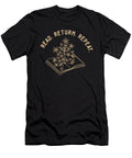 2 Librarian Read Return Repeat Library Worker Book Lover Maximus Designs T-Shirt