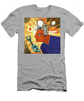 2 Light Bulbs and Cogs Inside of Head Ikon Ikon Images T-Shirt