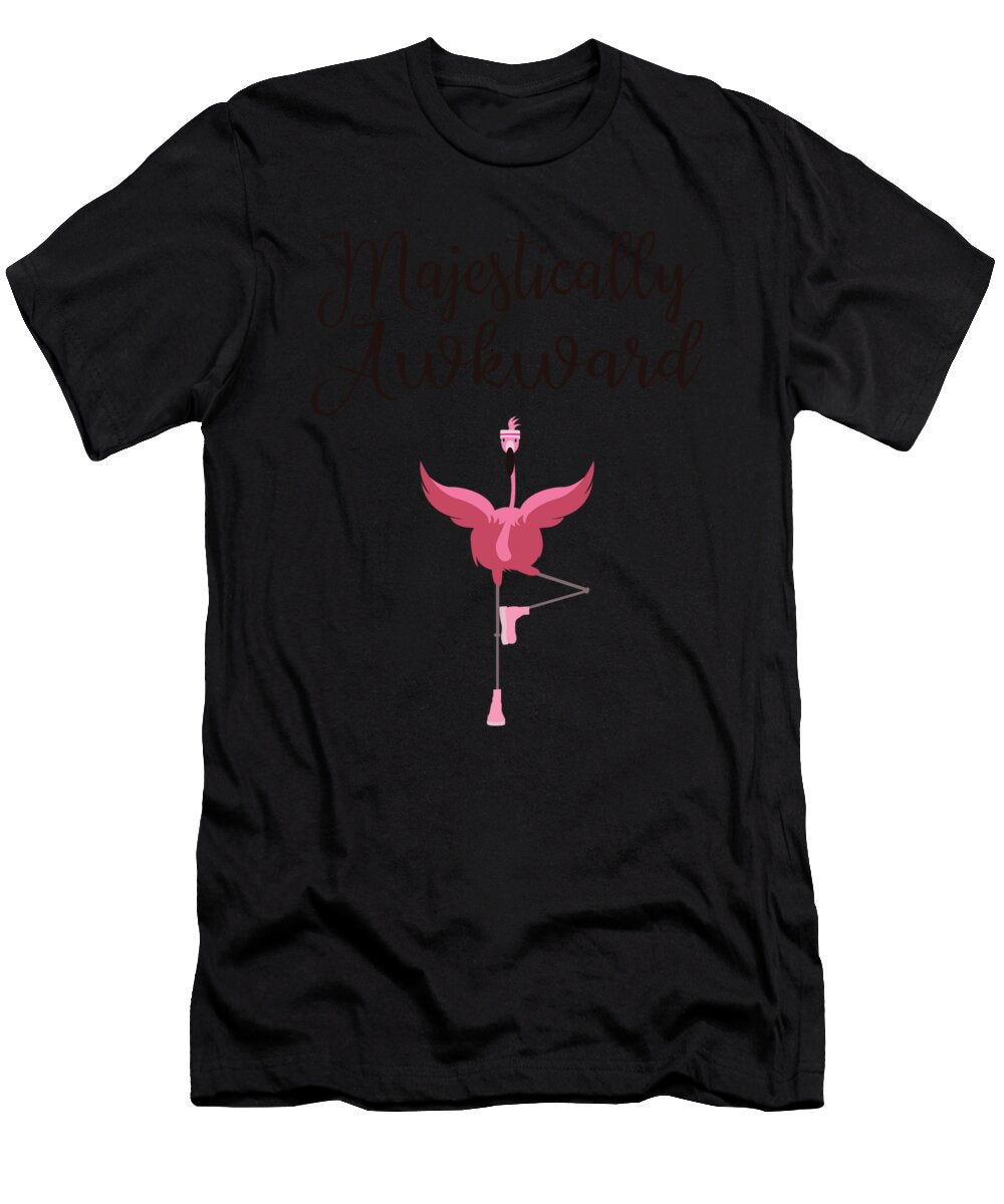 2 Majestically Awkward Flamingo Animal Lover Gift Haselshirt T-Shirt