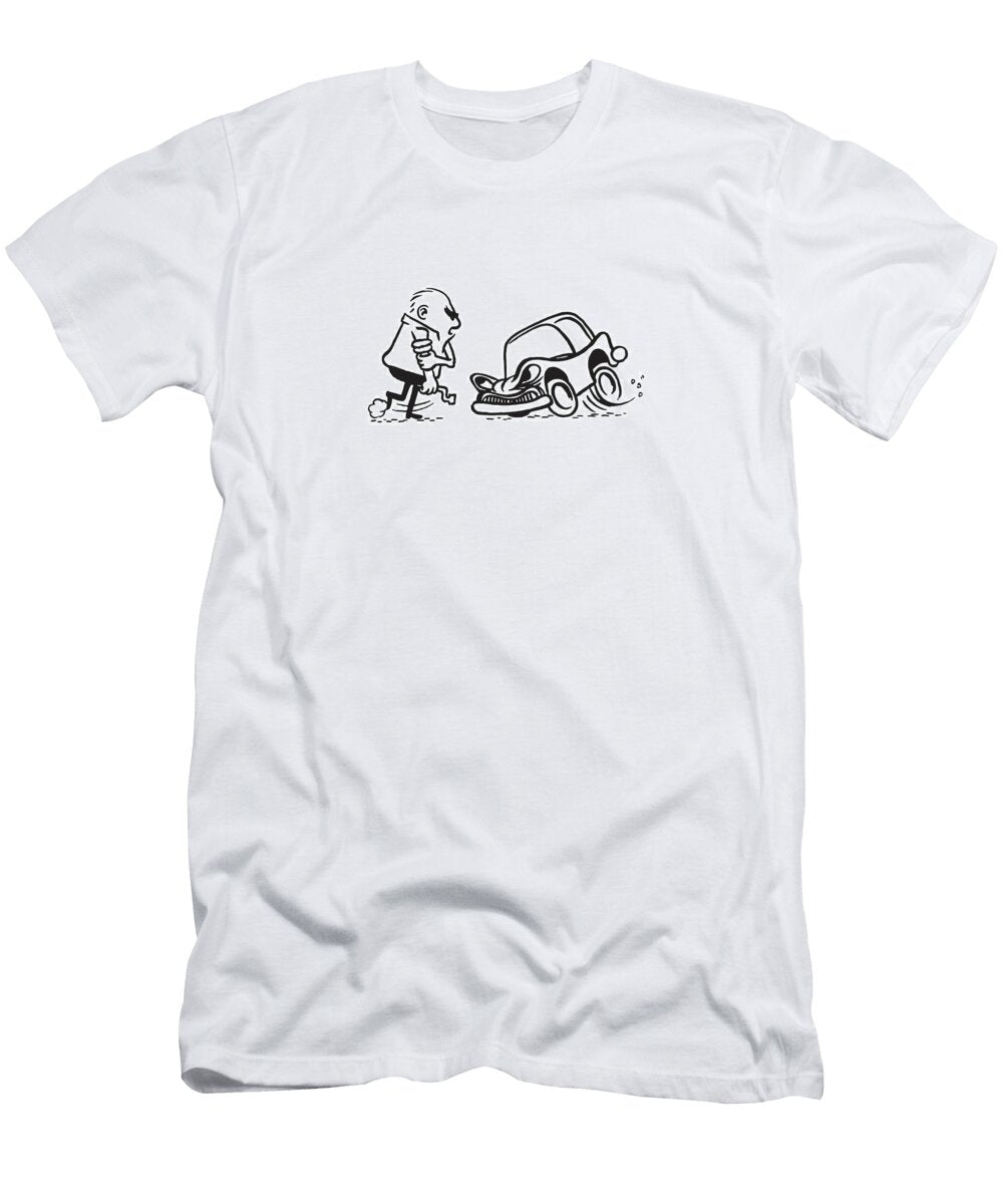 2 Man V Car Csa Images T-Shirt