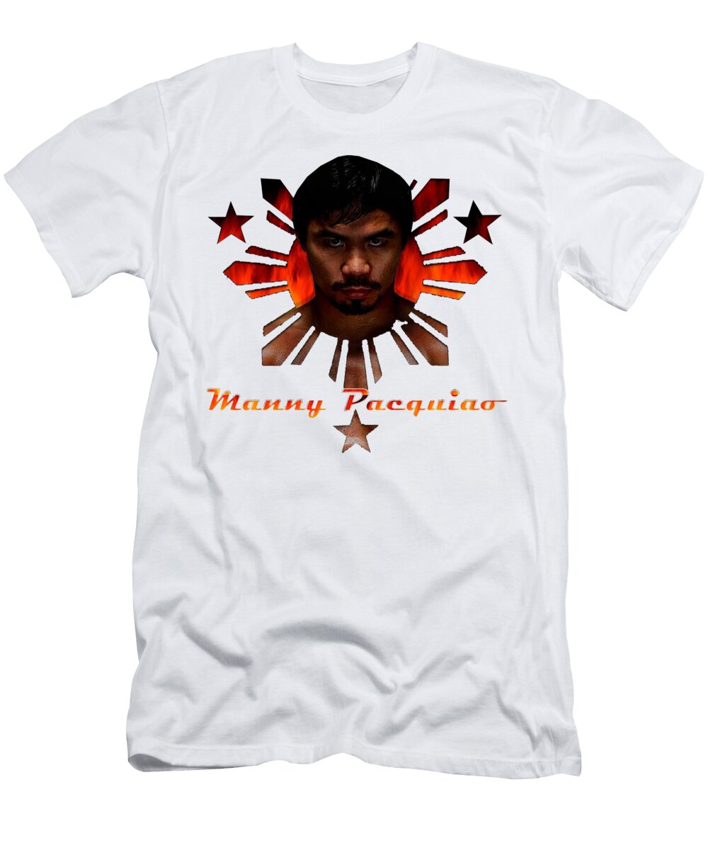 2 Manny Pacquiao Pacman Pinoy Erica Fristi T-Shirt