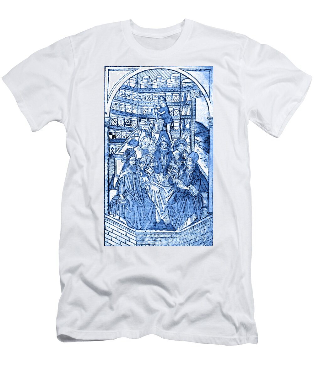 2 Medieval Pharmacy Science Source T-Shirt