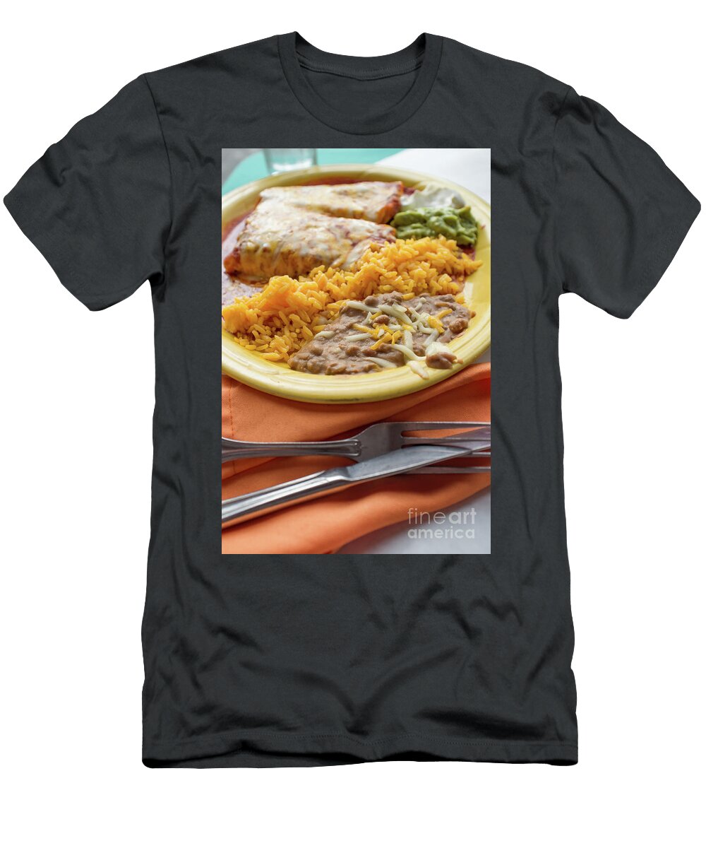 2 Mexican Chimichanga Burrito Ezume Images T-Shirt