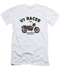 2 Moto Guzzi V7 Racer Mark Rogan T-Shirt