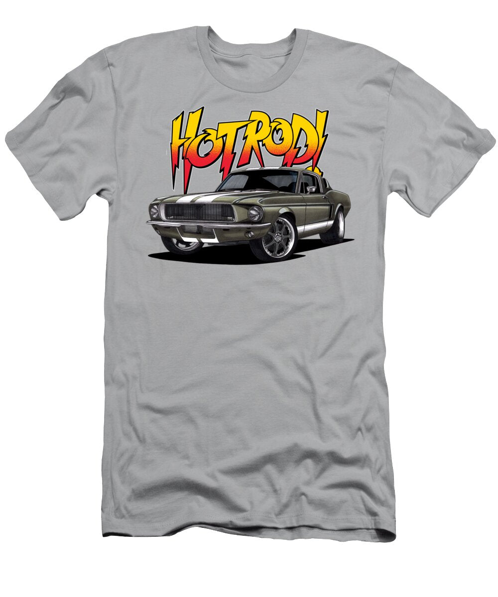 2 Movie Car Ford Mustang Fastback 1967 Rb26dett Fast and Furious Tokyo Drift Vladyslav Shapovalenko T-Shirt