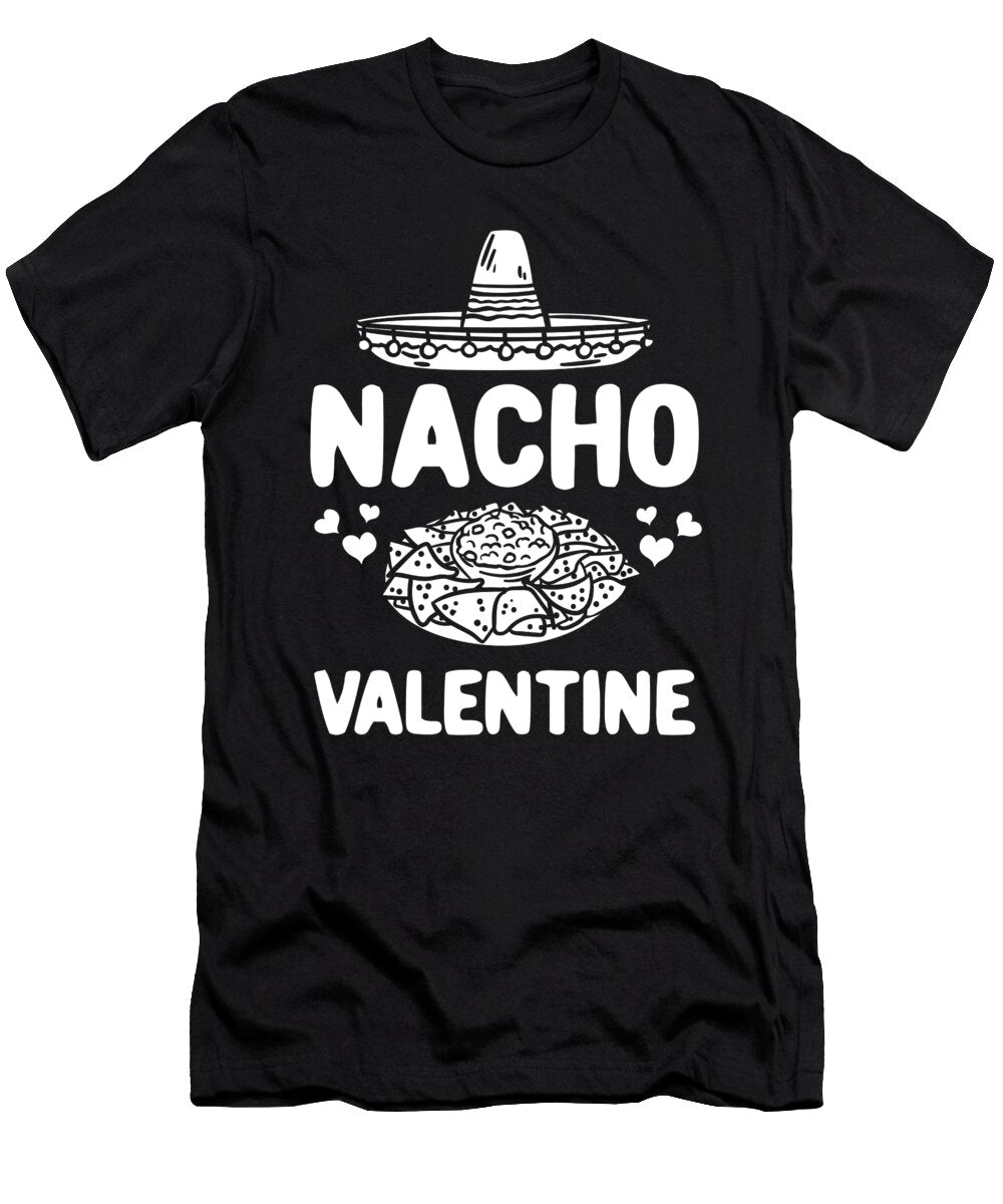 2 Nacho Valentine Gift Him Her Mexican Food Lover Haselshirt T-Shirt