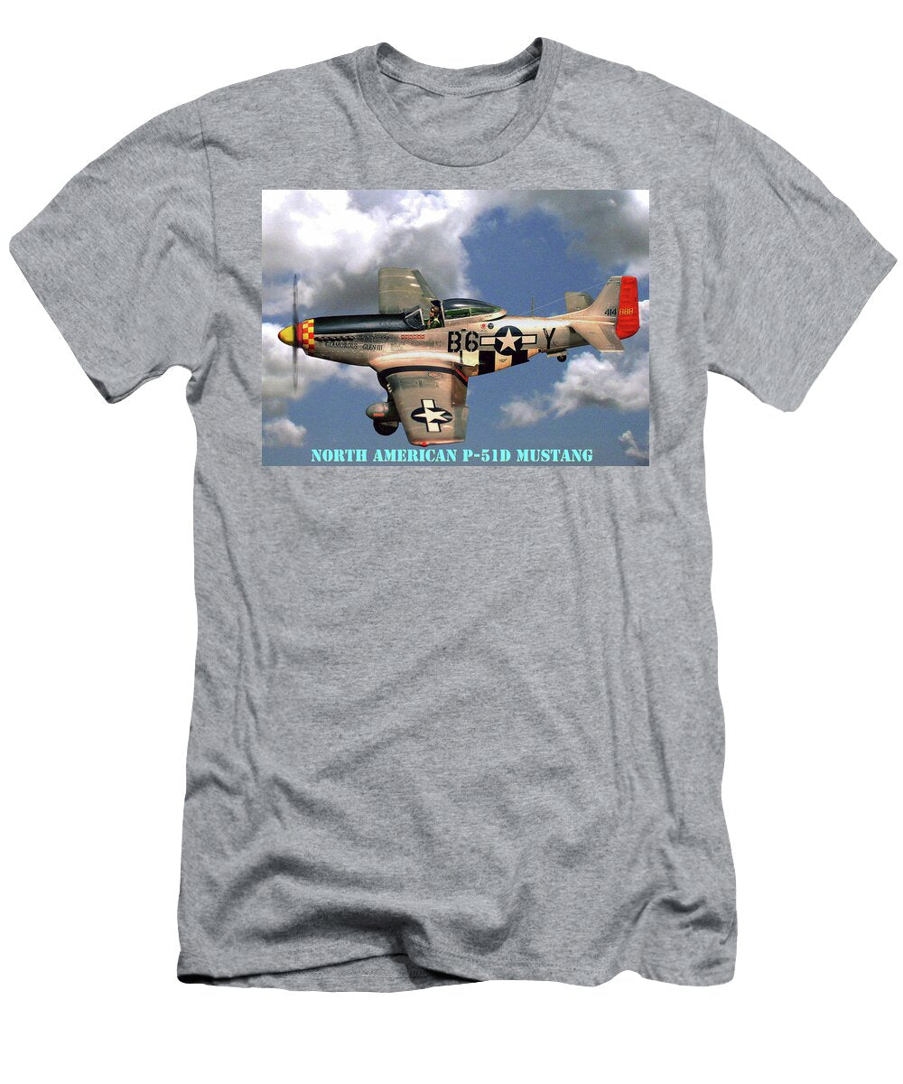 2 North American P 51d Mustang Donald Shaw T-Shirt