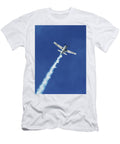 2 North American T 28 Trojan a Single Engine Trainer Flying in a a Bruce Beck T-Shirt