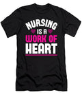 2 Nursing Is a Work of Heart Jacob Zelazny T-Shirt