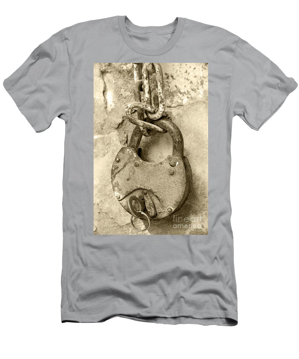 2 Old Padlock Lali Kacharava T-Shirt