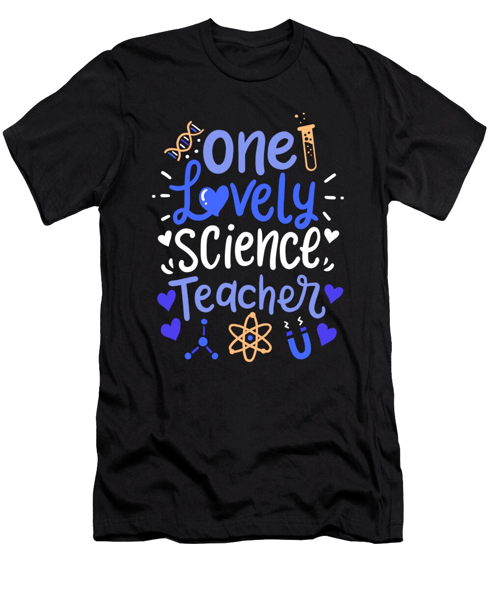 2 One Lovely Science Teacher School Student Teaching Haselshirt T-Shirt