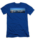 2 Panoramic of High Mountain Peaks Mario Colonel T-Shirt