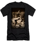 2 Pharmacy Mortars and Pestles Black and White Paul Ward T-Shirt