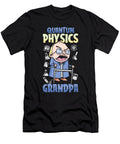 2 Physicist Grandpa Scientist Science Quantum Physics Crazy Squirrel T-Shirt