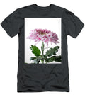 2 Pink Chrysanthemum Flower Portrait Series 1 Part 1 Flower in Full Bloom Nailia Schwarz T-Shirt
