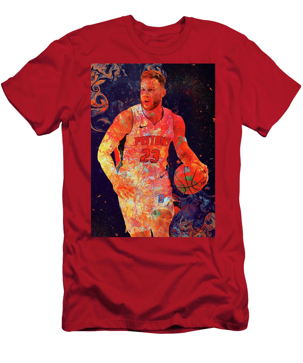 2 Player Art Blake Griffin Blakegriffin Blake Austin Griffin Blake Austin Griffin Blakeaustingriffin B Wrenn Huber T-Shirt