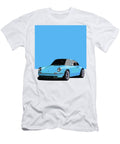 2 Porsche 911 Classic Restomod Poster Light Blue Thespeedart T-Shirt