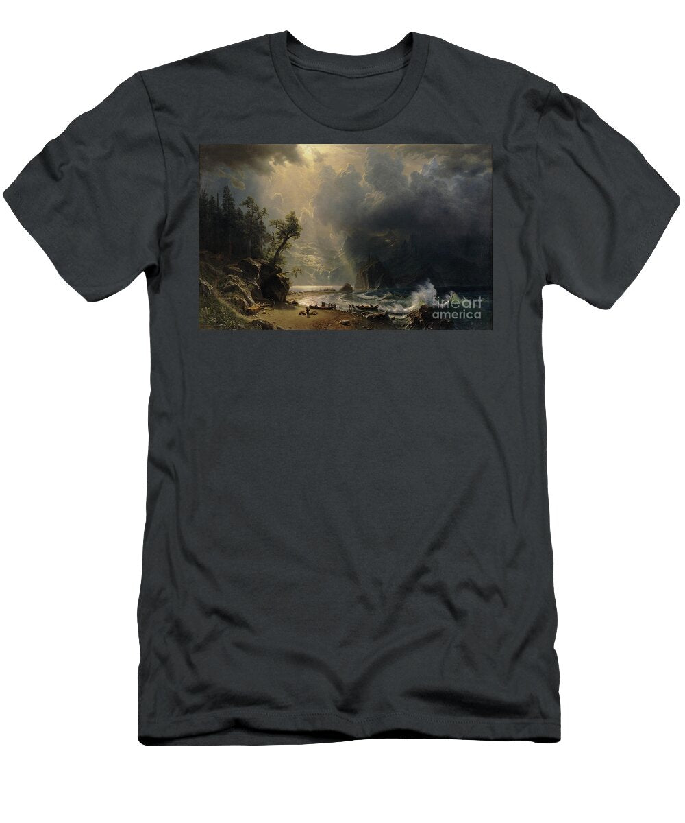 2 Puget Sound on the Pacific Coast 1870 Albert Bierstadt T-Shirt