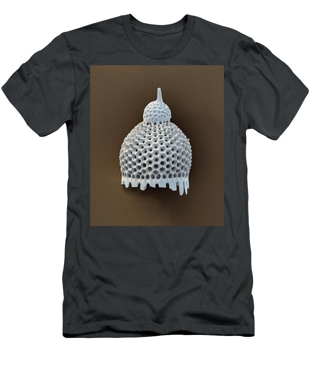 2 Radiolarian Anthocyrtium Campanula Sem Oliver Meckes Eye of Science T-Shirt
