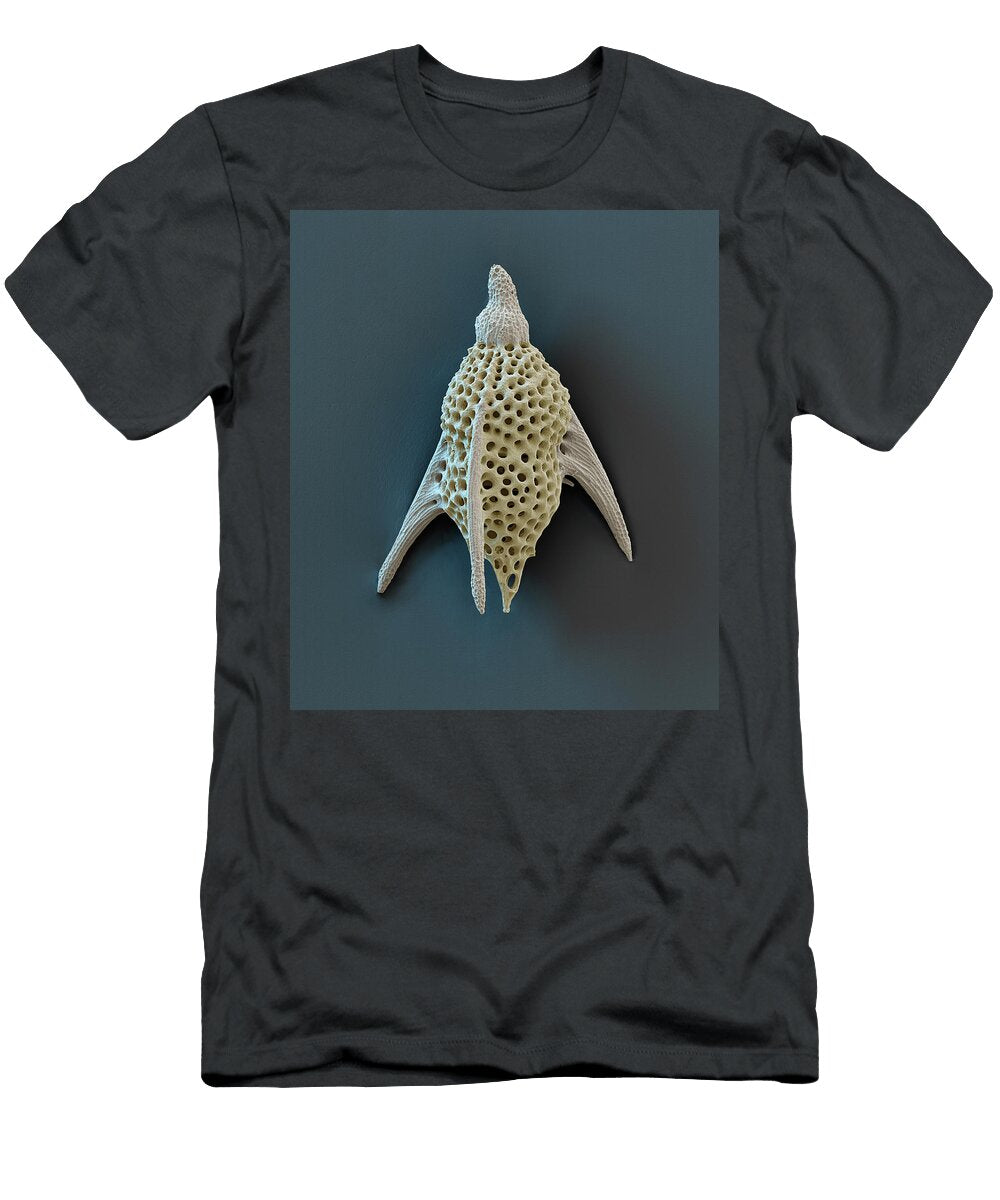 2 Radiolarian Hexalatractus Sp Sem Oliver Meckes Eye of Science T-Shirt