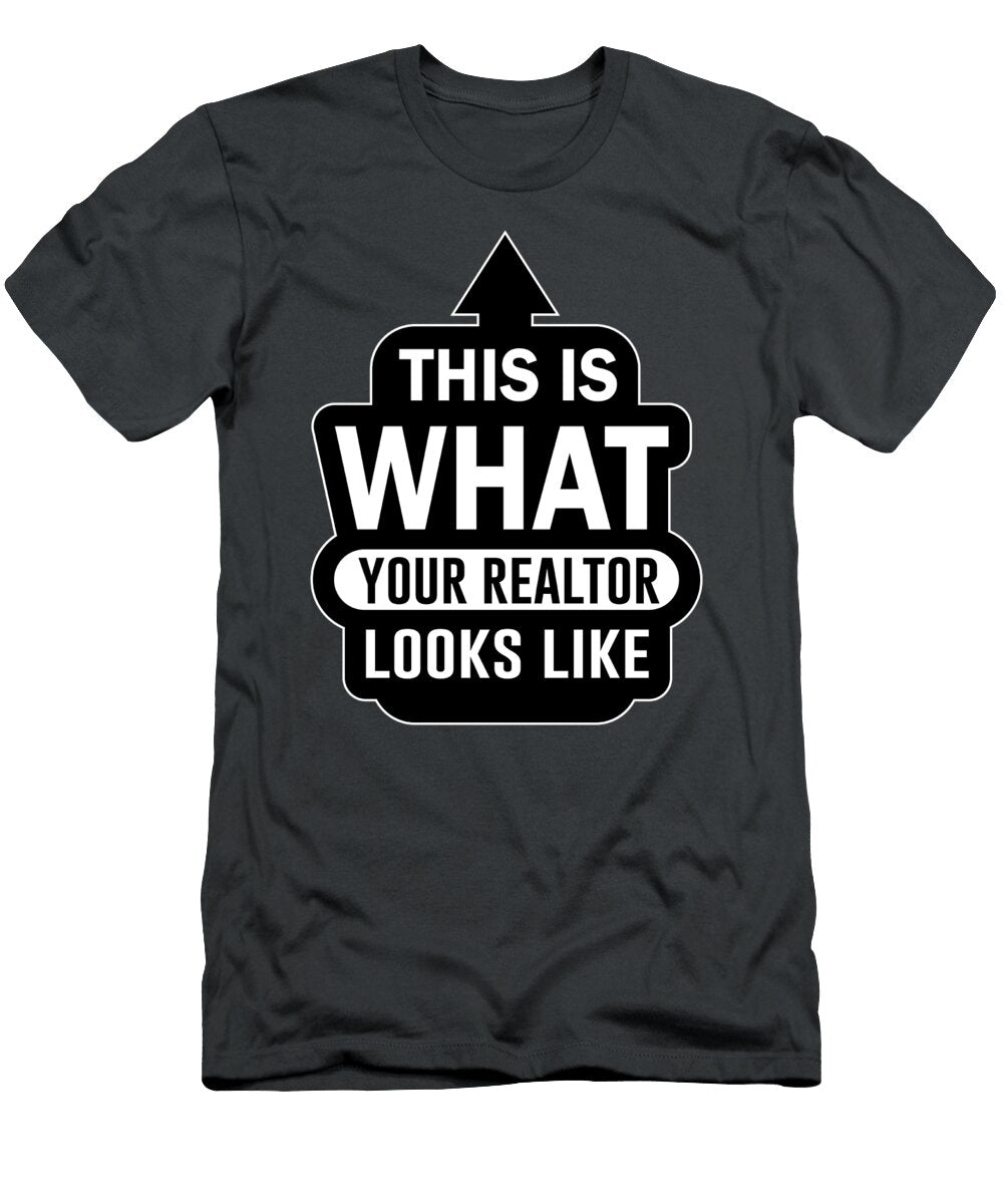 2 Realtor for Men Women Seller Agent Real Estate Salesperson Crazy Squirrel T-Shirt