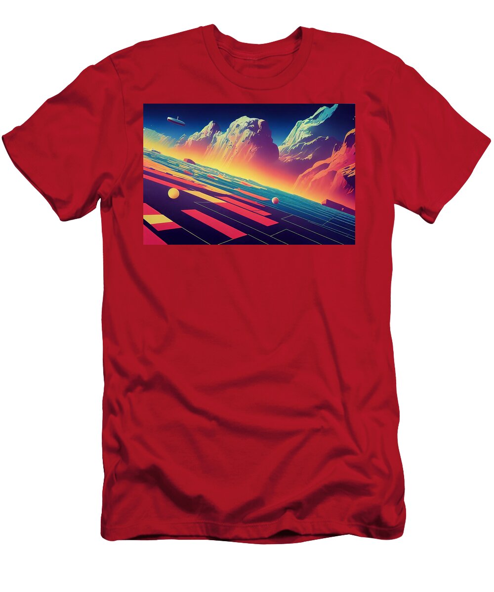 2 Retro Computer Wallpaper Ales Divis T-Shirt
