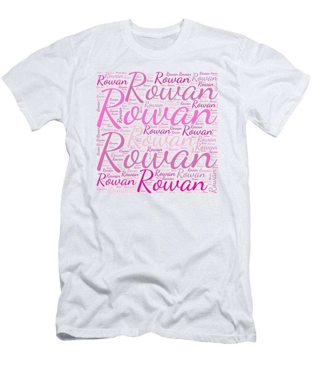 2 Rowan Names Without Frontiers Vidddie Publyshd T-Shirt