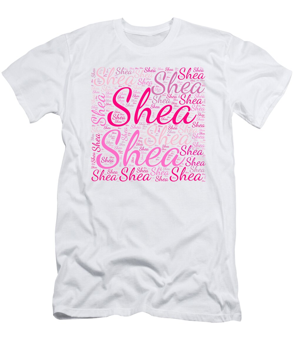 2 Shea Names Without Frontiers Vidddie Publyshd T-Shirt