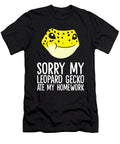 2 Sorry My Leopard Gecko Ate My Homework Eq Designs T-Shirt