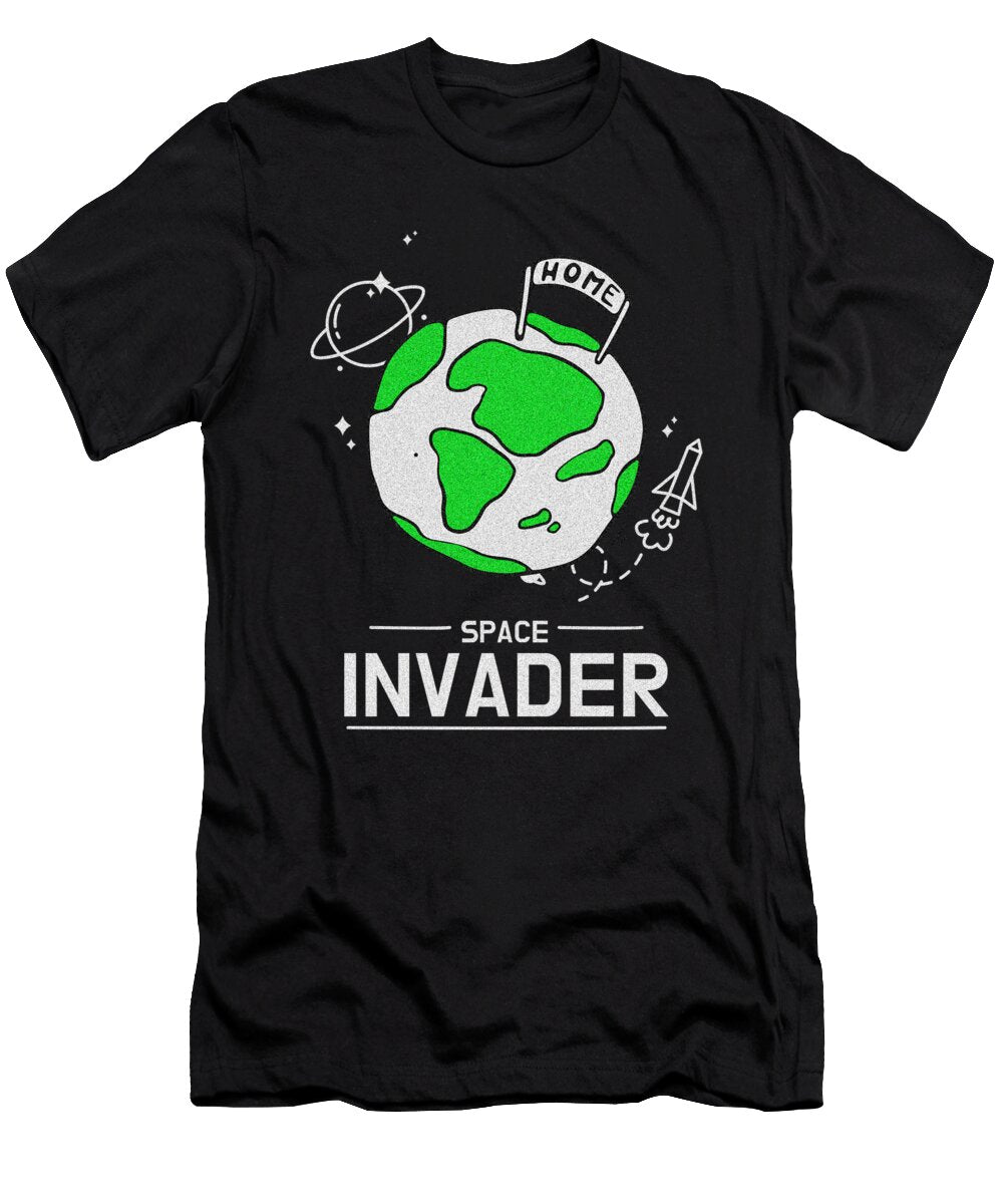 2 Space Invader Pamela Stough T-Shirt