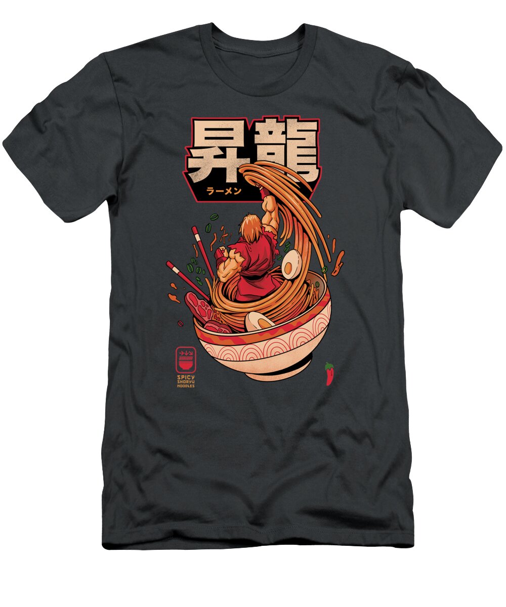 2 Spicy Shoryu Noodles Sibainu T-Shirt