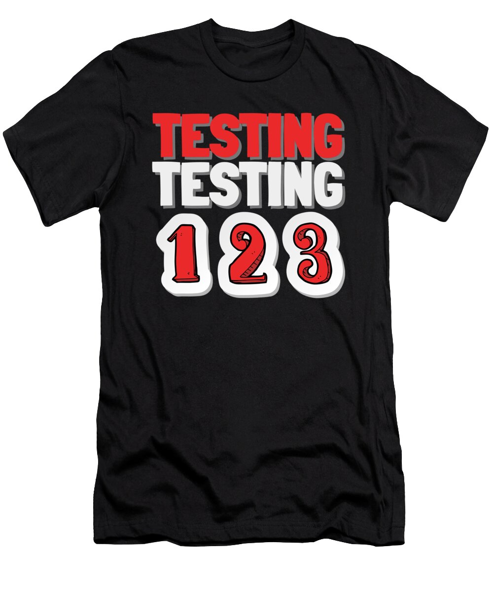 2 Testing Teacher and Exam Supervision Apparel Justus Ratzke T-Shirt