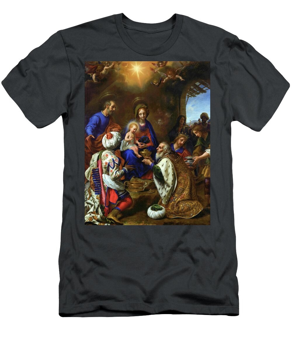 2 the Adoration of the Kings Carlo Dolci T-Shirt