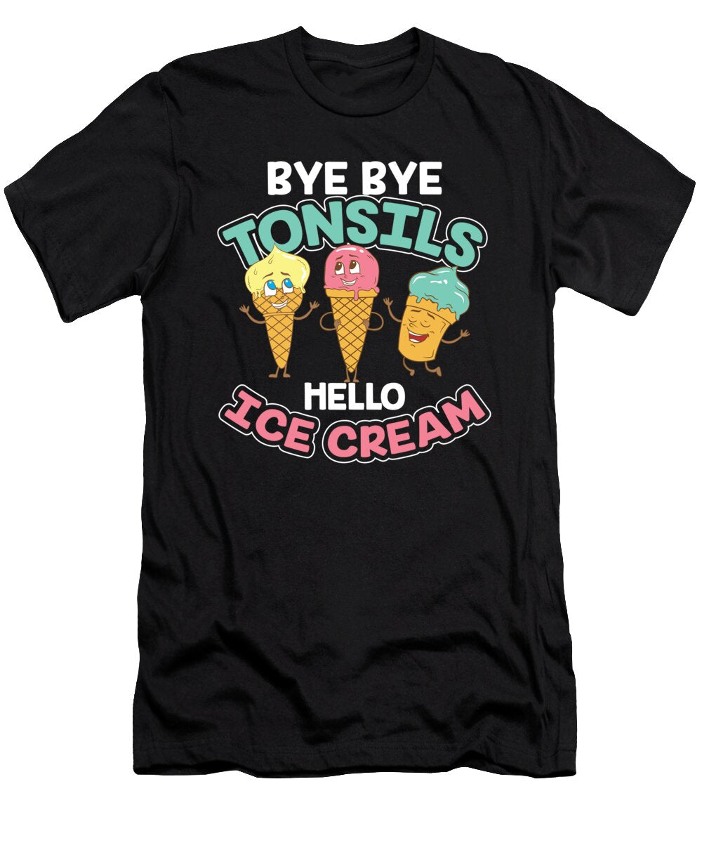 2 Tough Girls Dont Need Tonsils Surgery Gift Haselshirt T-Shirt