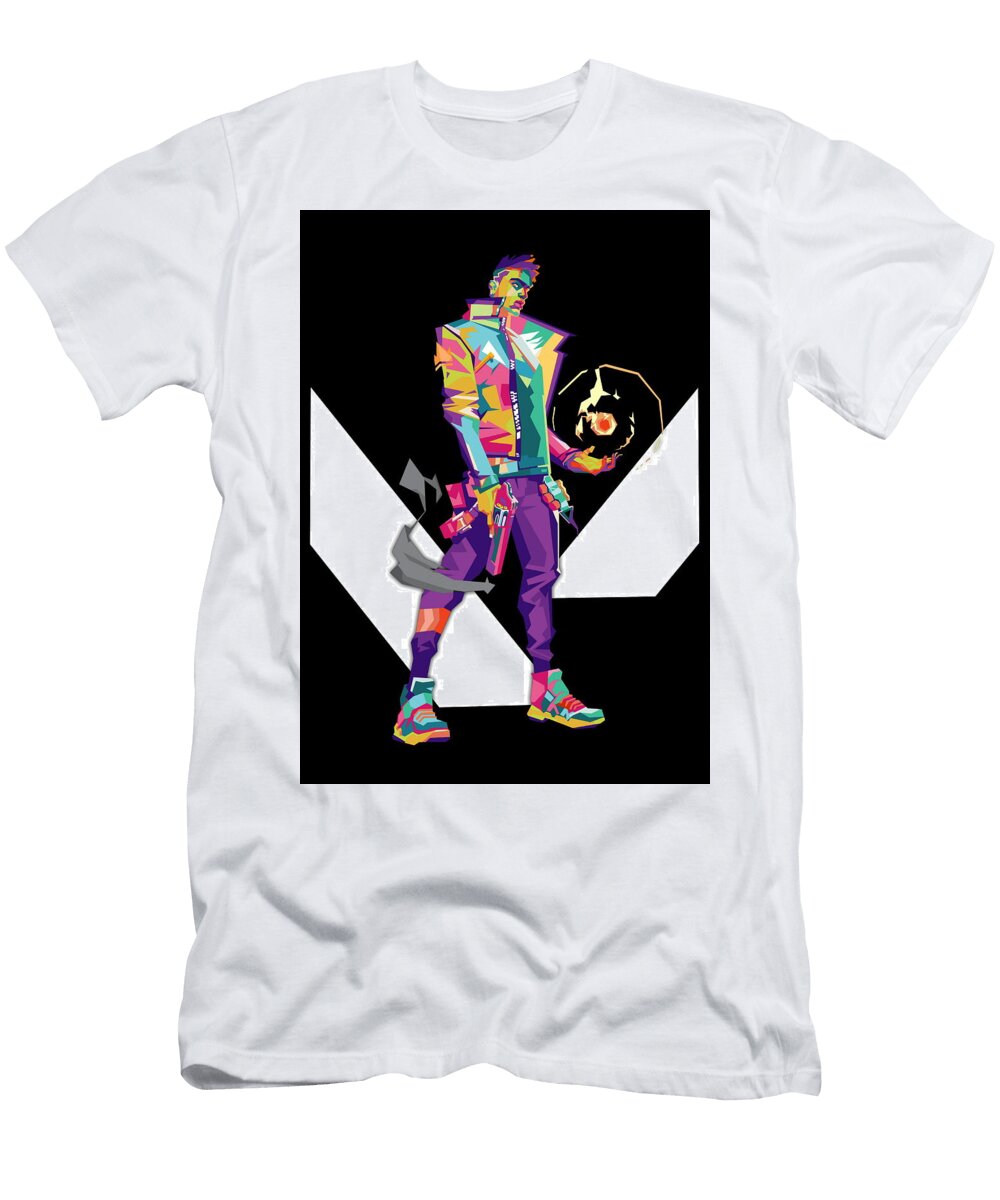 2 Valorant Agent Fuad Hasim Asari T-Shirt