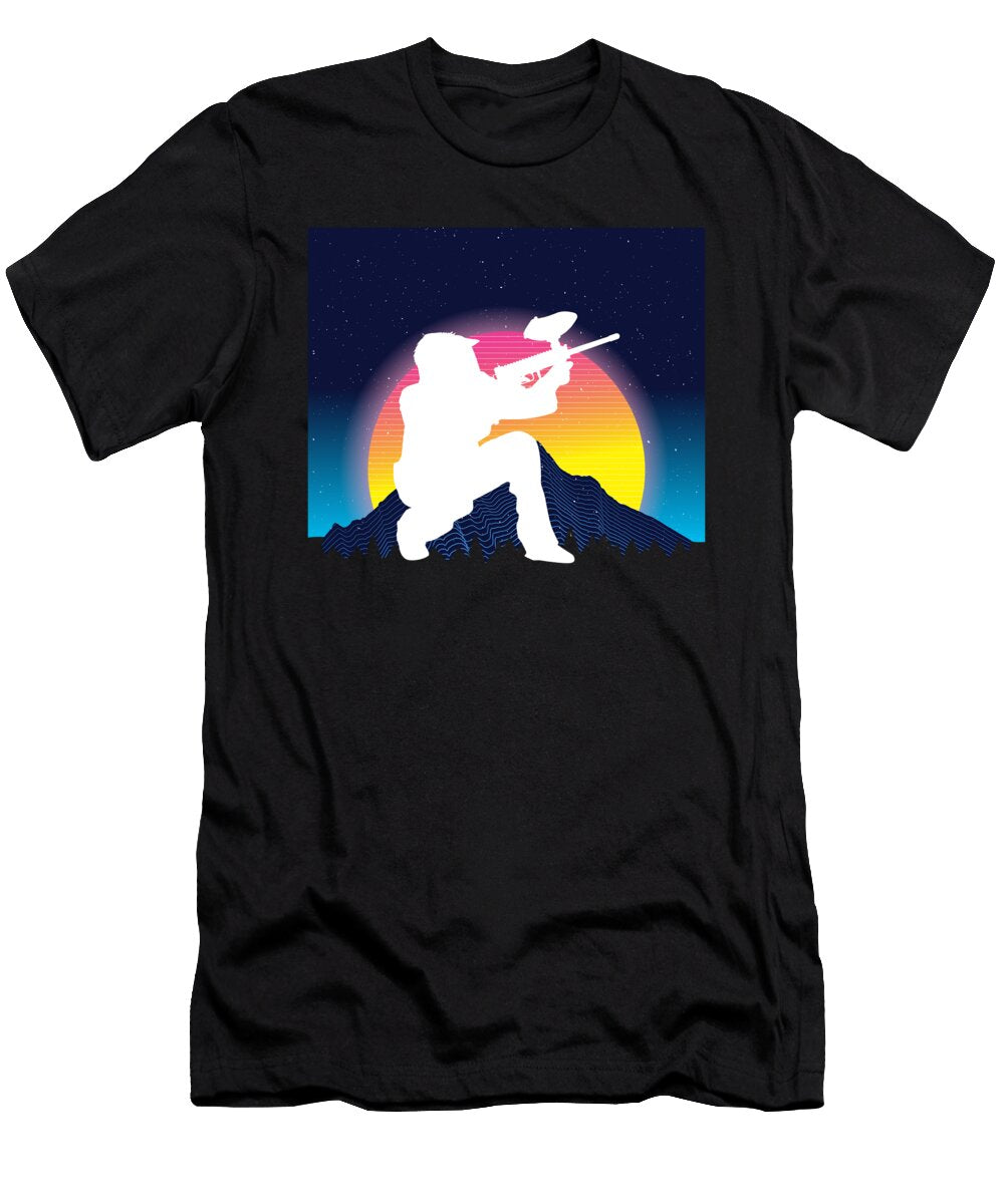 2 Vaporwave Paintball Greenoptix T-Shirt