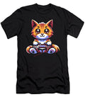 2 Video Games Gaming Gamer Cat Crazy Squirrel T-Shirt