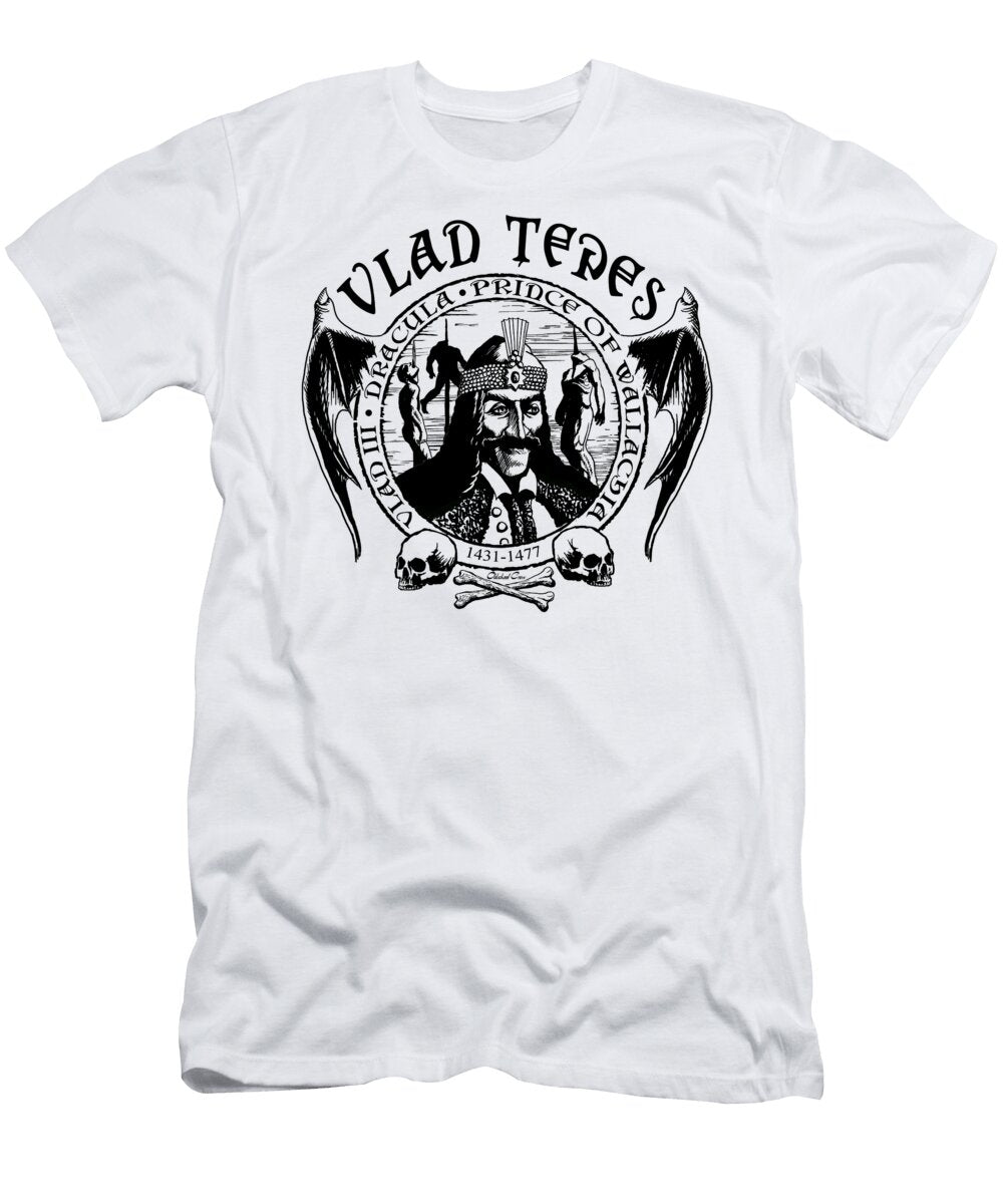2 Vlad Dracula Dg Art Prints T-Shirt