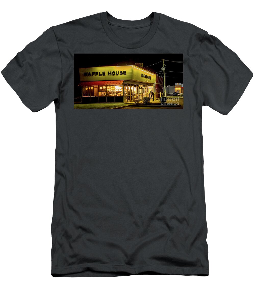 2 Waffle House Fern Valley Rd Louisville Ky Fineartroyal Joshua Mimbs T-Shirt
