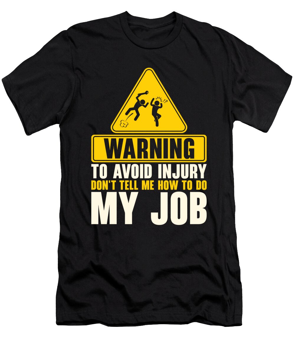 2 Warning to Avoid Car Technician Mechanic Workshop Garage Toms Store T-Shirt