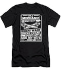 2 Workshop Auto Garage Car Mechanic Crazy Squirrel T-Shirt