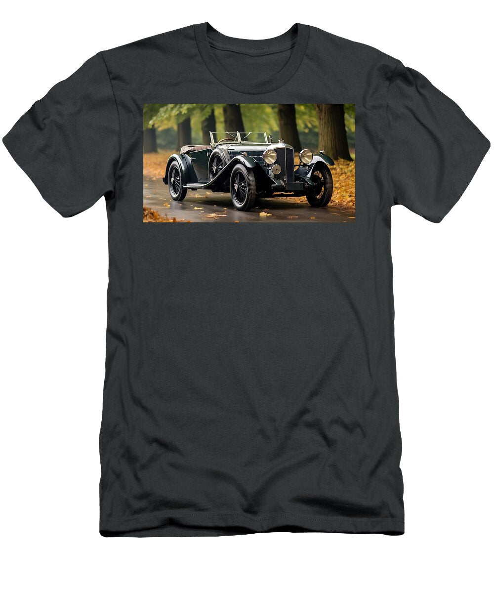 20 1934 Aston Martin 1 Litre Mark Ii Long Chassis By Asar Studios Celestial Images T-Shirt