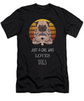 20 Just a Girl Who Loves Dogs Funny Dog Cynto T-Shirt