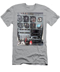 2002 Schweizer 300c Helicopter Control Panel David Oppenheimer T-Shirt