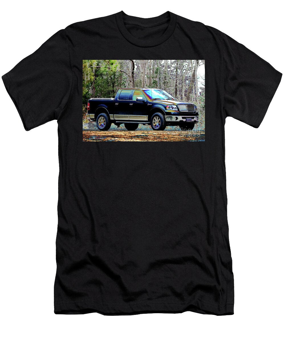 2006 Lincoln Mark Lt Sitting Along the Woods in Abstract Brad Knorr T-Shirt
