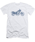 2014 Yamaha Bolttransparentblue Brush and Bike T-Shirt