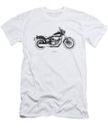 2014 Yamaha Bolttransparentdark Grey Brush and Bike T-Shirt